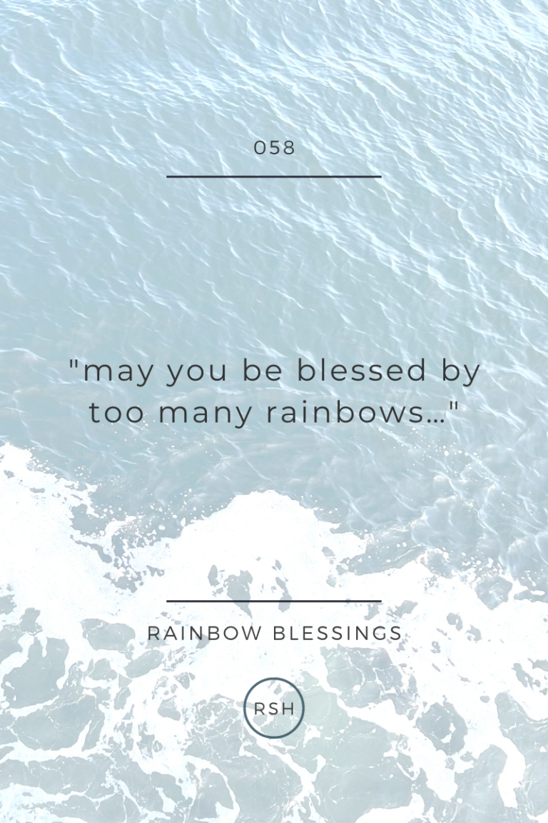 rainbow blessings
